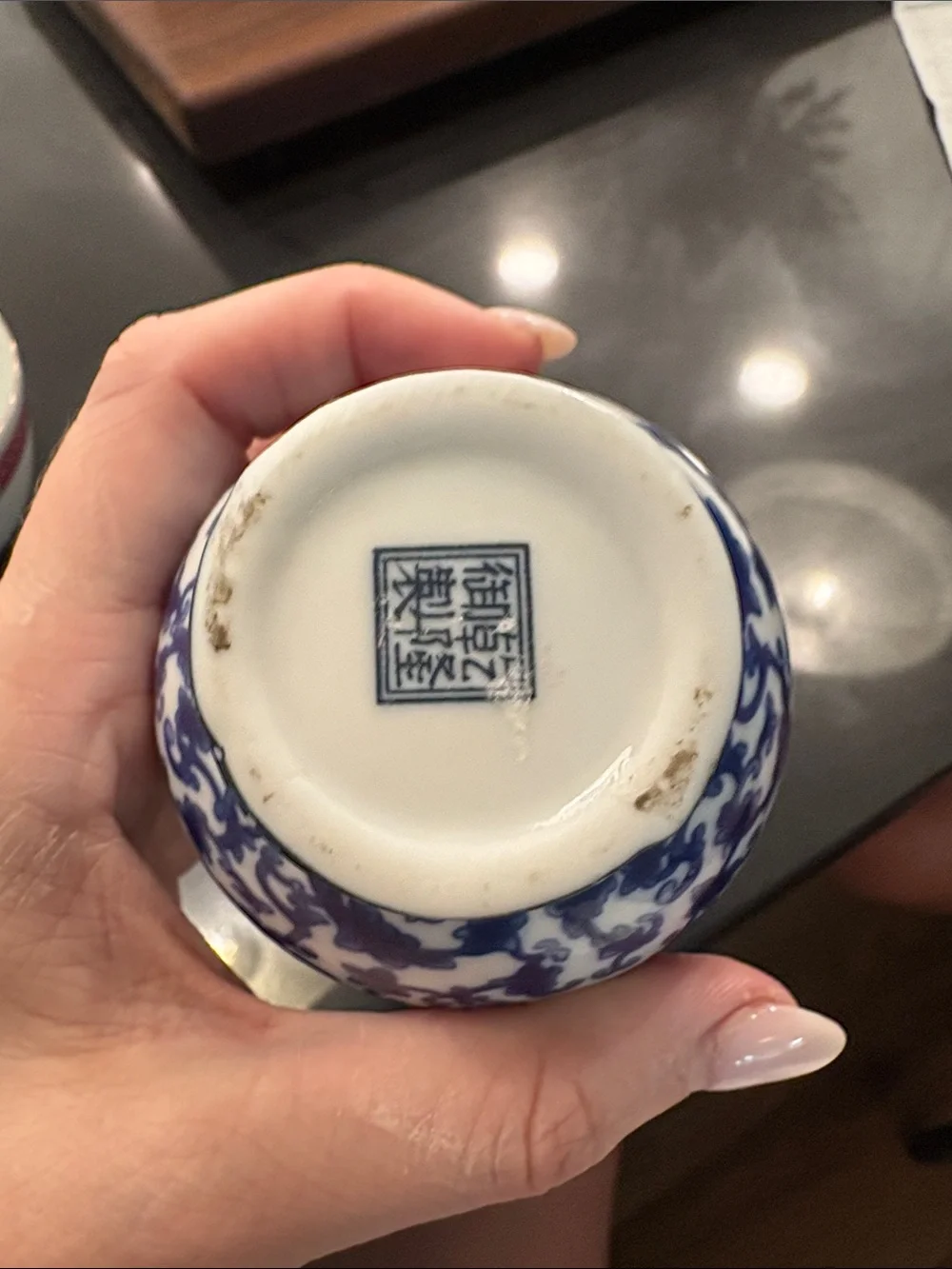 Chinoiserie Porcelain Bud Vase